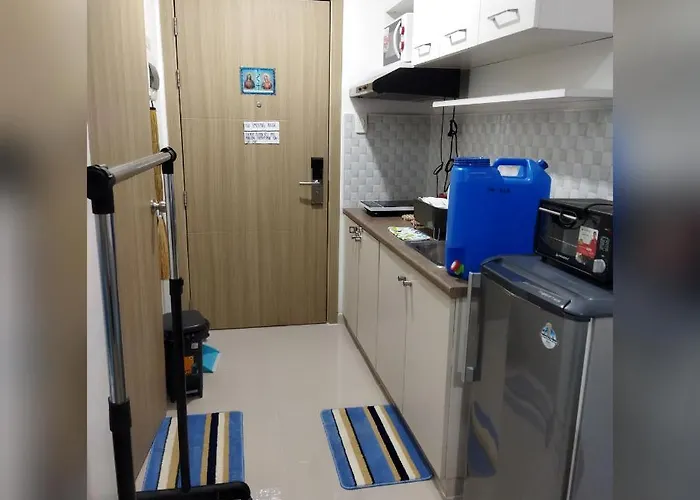 Apartment 1br Grace Residences W/ Internet- Near Bgc/mckinley Manila